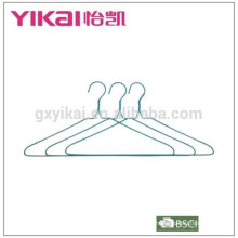 Set of 10pcs PE coated wire hangers for sale